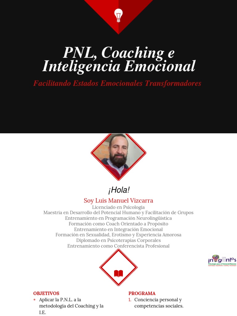PNL Coaching Ie 1 | PDF | Programación neurolingüistica | Las emociones