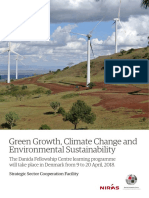Green Growth, Climate Change and Environmental Sustainability