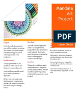 Mandala Project Sheet