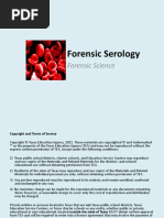 Forensic Serology