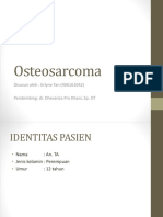 DR Dheva, SP OT - Osteosarcoma
