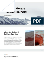 Sinkholes