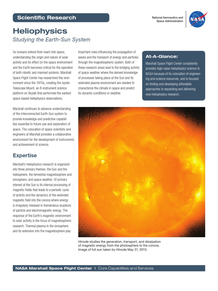 Helio Physics | PDF | Space Weather | Sun