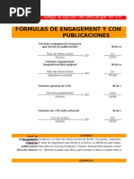 Fórmulas de Engagement y Conversión en Redes Sociales