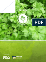 Parsley Production Overview