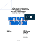 Trabajo de Matematica Financiera