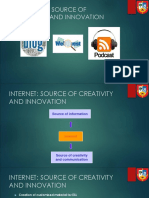 4. Internet as a Source of Creativity and Innovation