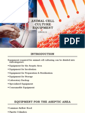 Animal Cell Culture Equipment | PDF | Refrigerator | Washing Machine