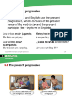 Progresive Verbs