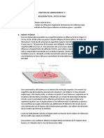 Reflexion Total. Efecto de Pfund