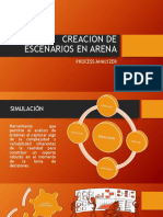 Creacion de Escenarios en Arena Con Process Analyzer