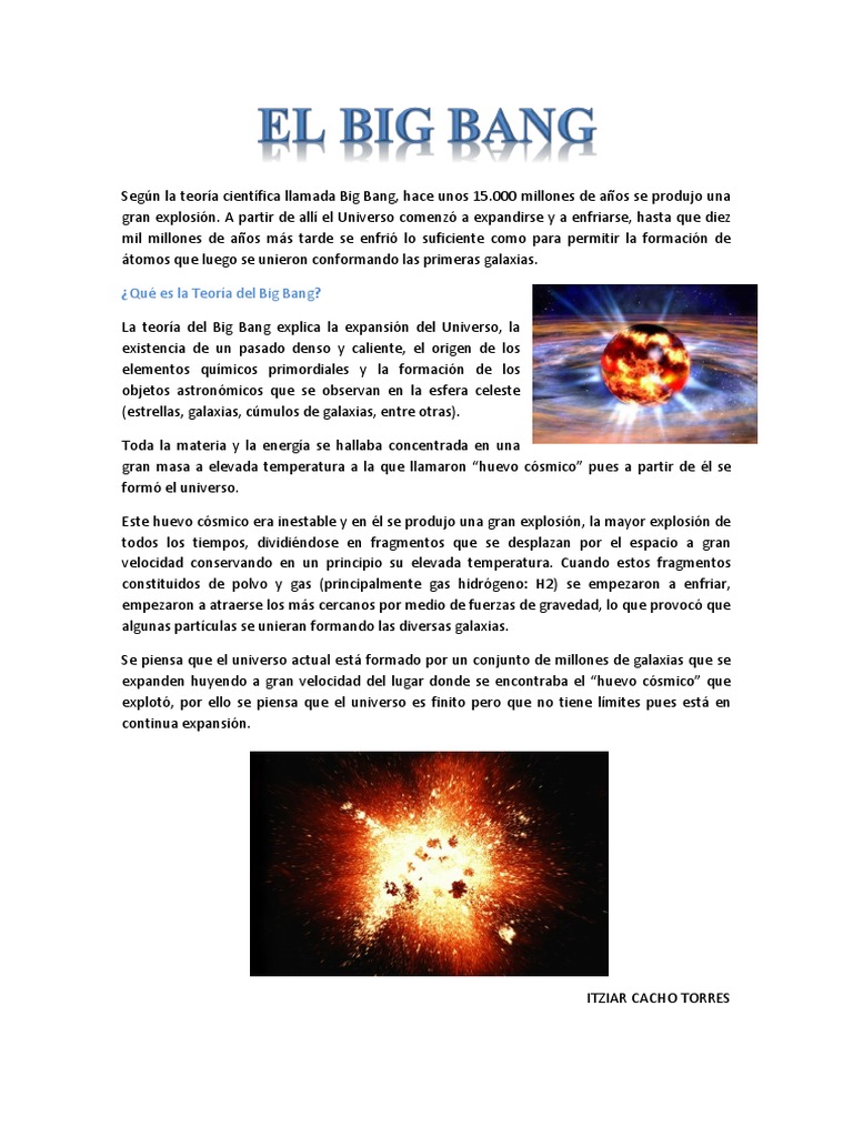 Big Bang | PDF