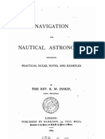 Navigation and Nautical Astronomy, Inskip