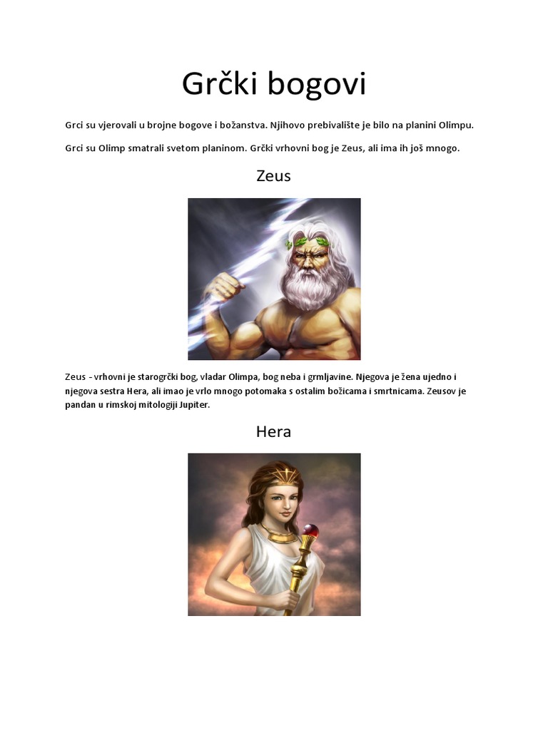Grcki Bogovi
