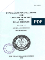 IRC-6-2000 (STD Spe and Code of Practice For Road Bridges II)