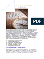 Seis Ataques Estratégicos de Satanás Contra La Fe Cristiana