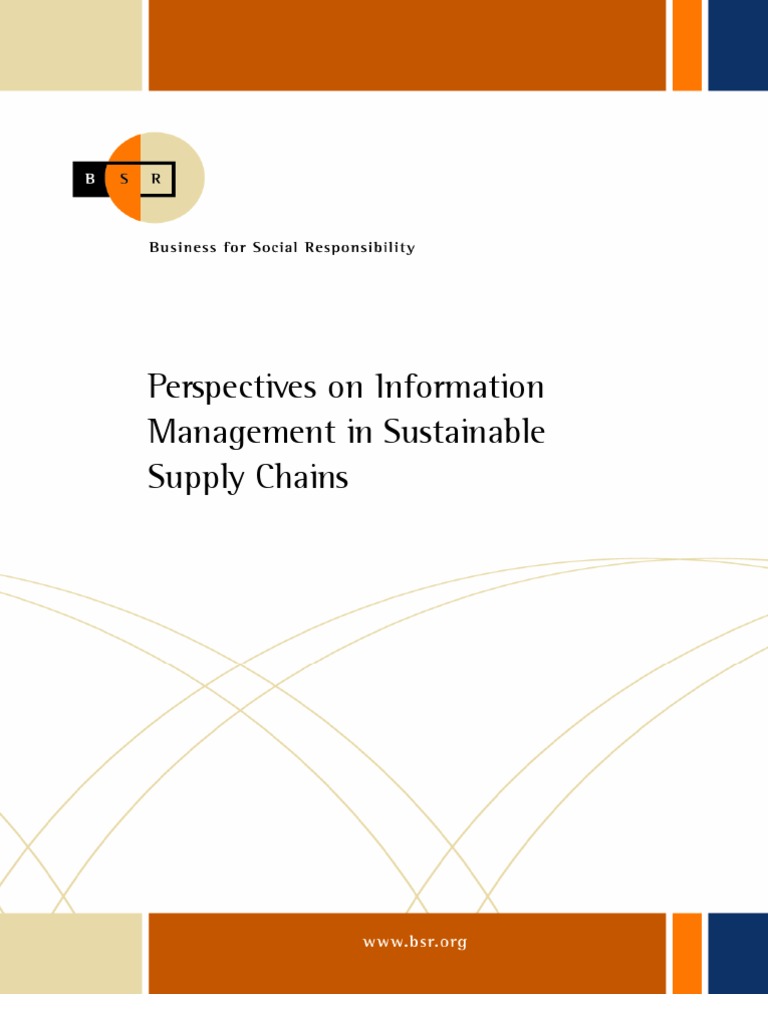 Sustainable Supply Chain Management Insights | PDF | Supply Chain ...