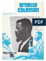A Collection of The Compositions by Ornette Coleman