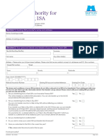 LISA Transfer Authority Form PDF