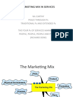 Marketing Mix in Services