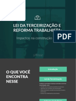 Ebook Terceirização e Reforma Trabalhista