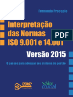 Interpretação Das Normas Iso 9.001 e 14.001 Versão 2015