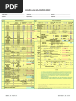 Load Calculation