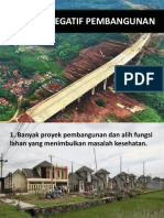 Dampak Negatif Pembangunan