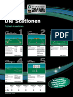 DFB Fußballabzeichen Plakat Stationen