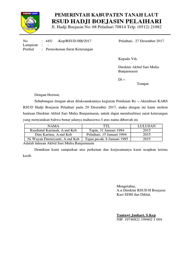 Contoh Surat Rayuan Ijazaha