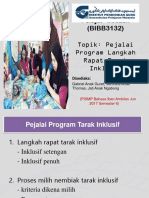 Langkah Rapat Tarak Pelajar Inklusif