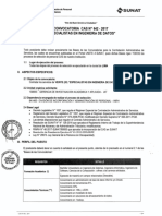 ESPECIALISTA EN INGENIERIA DE DATOS