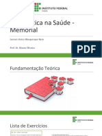 Trabalho Final da Disciplina de Informática na Saúde