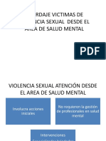 Abordaje Victimas Violencia Sexual-Salud Mental