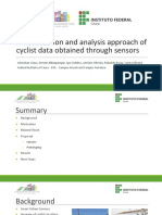 A Visualization and Analysis Approach of Cyclist Data Obtained Through Sensors