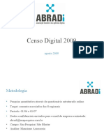ABRADi Censo Digital 2009