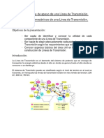 Estructuras de Apoyo de Una Línea de Transmisión(Mi Parte)PDF