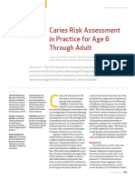Caries Risk Assessment PDF