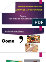 Barreras de La Comunicacion