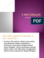 5 Why Analisis