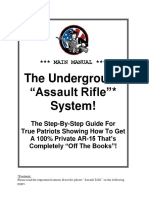 Underground Assault Rifle Main Manual