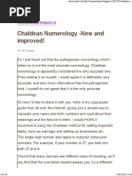Cheiro's Book of Numbers | PDF