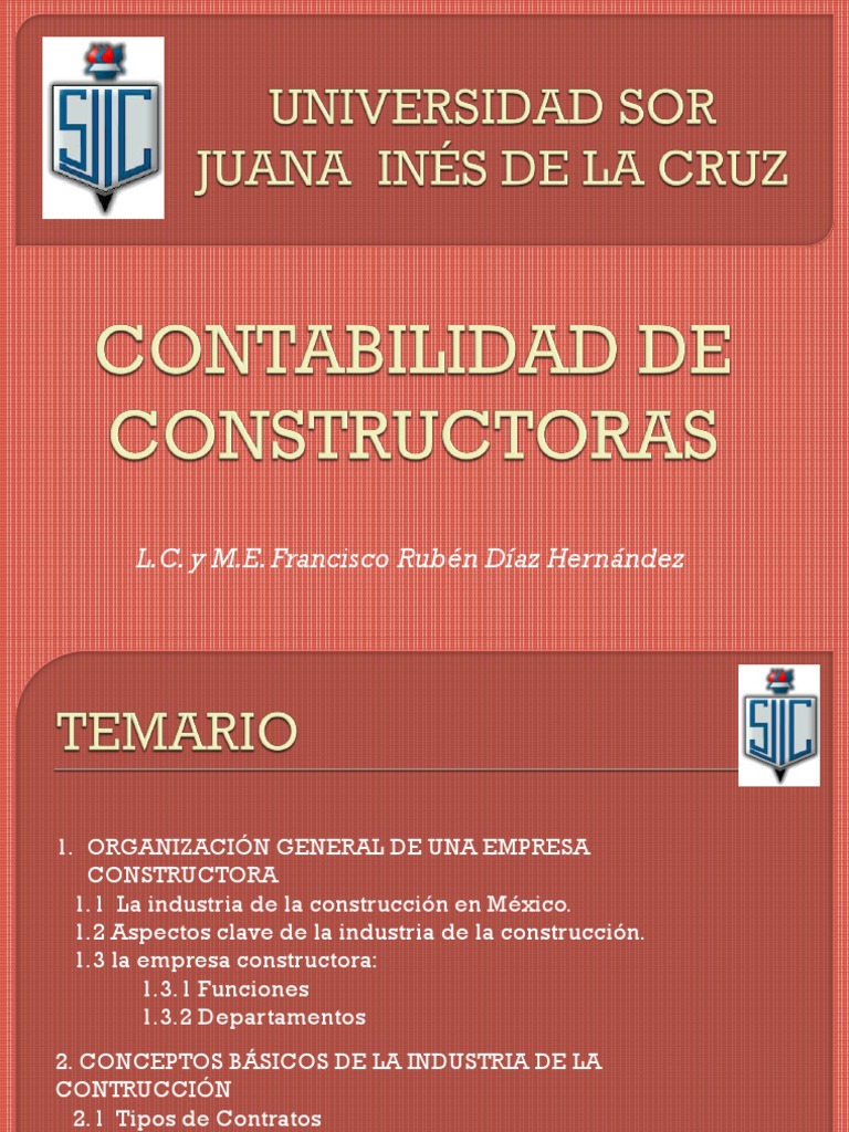 Contabilidad De Constructoras Descargar Gratis Pdf Presupuesto