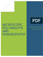 Microscopic Polyangiitis and Homoeopathy