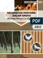 Kecamatan Mestong Dalam Angka 2017