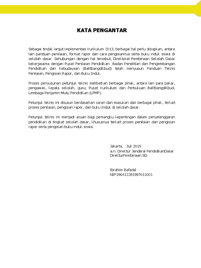 Panduan Tekhnis Penilaian Di Sd Revisi Tgl 14 September 2015 Panduan Tekhnis Penilaian Di Sd Revisi Tgl 14 September 2015