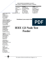 IEEE 123 Node Test Feeder Letterhead