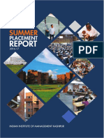 IIM Kashipur Summer Placement Report 2017