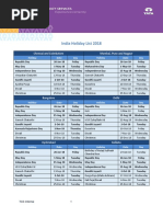 Download India Holiday List - 2018 by gouthambaddam SN369867140 doc pdf