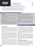 CalciufosforPH salivar